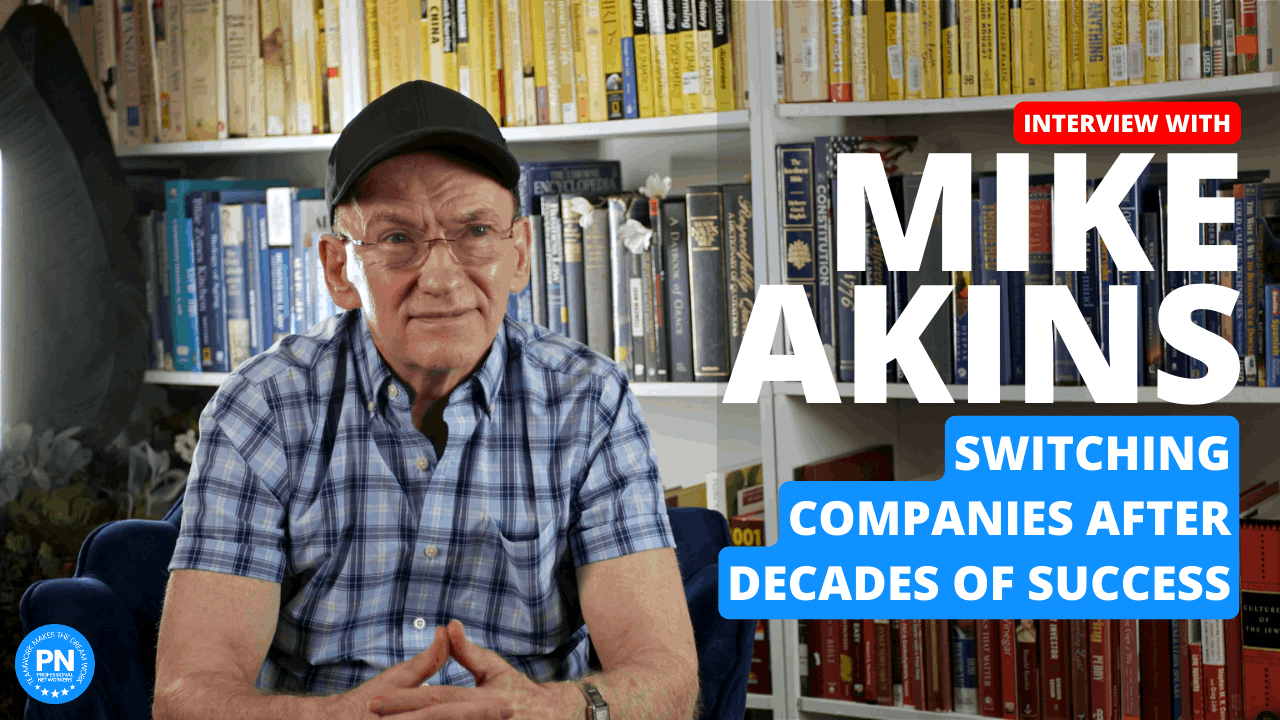 Why Mike Akins switched companies